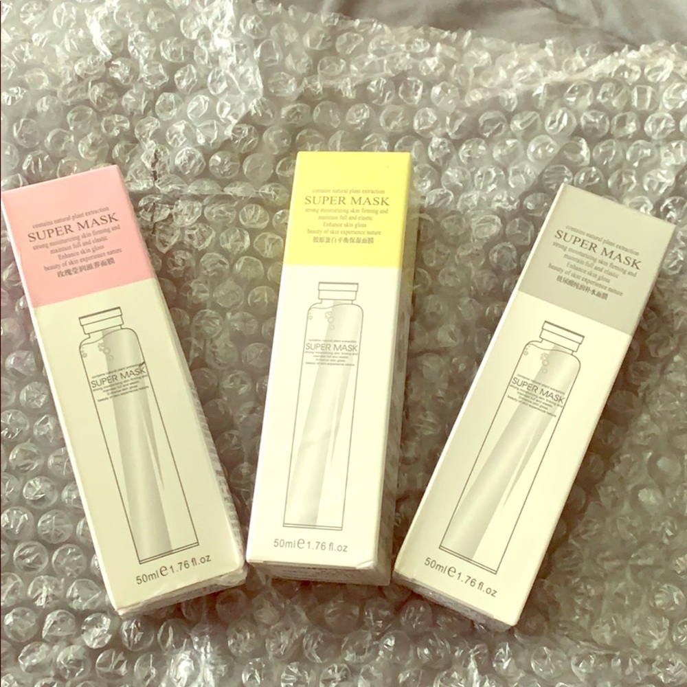 🆕 3 BRAND NEW SUPER SKIN FIRMING MASK SERUMS SET